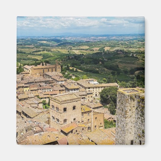 San Gimignano, Italië Magneet (Voorkant)