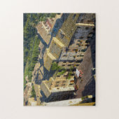 San Gimignano Old Town, Siena, Toscane, Italië 2 Legpuzzel (Verticaal)