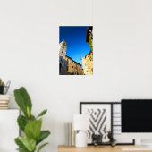 San Gimignano Old Town, Siena, Toscane, Italië Poster (Thuiskantoor)
