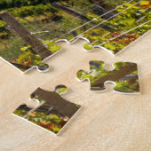 San Gimignano skyline, Toscane, Italië Legpuzzel (Zijkant)