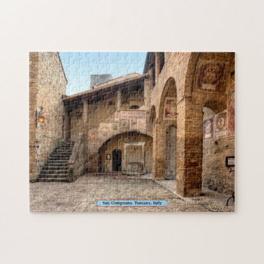 San Gimignano, Toscane, Italië Legpuzzel (Horizontaal)