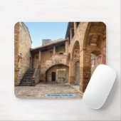 San Gimignano, Toscane, Italië Muismat (Met muis)