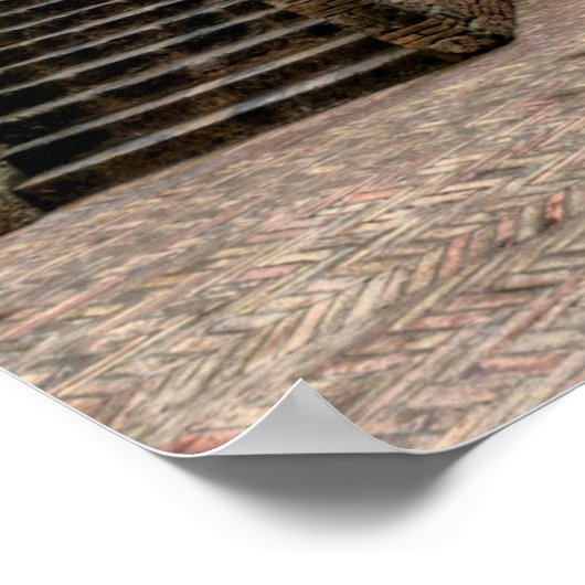 San Gimignano, Toscane, Italië Poster (Hoek)