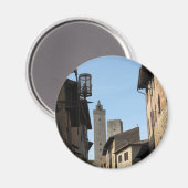 San Gimignano Tuscany Italië Magneet (Voorkant / Achterkant)