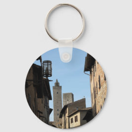 San Gimignano Tuscany Italië Sleutelhanger