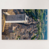 San Gimignano vanuit de lucht, Toscane Legpuzzel (Horizontaal)
