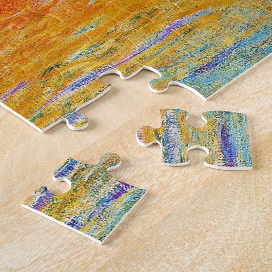 San Giorgio Maggiore in Dusk Claude Monet Legpuzzel (Zijkant)