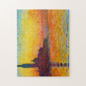 San Giorgio Maggiore in Dusk Claude Monet Legpuzzel (Verticaal)