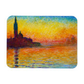 San Giorgio Maggiore in Dusk Claude Monet Magneet (Horizontaal)