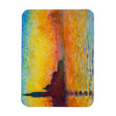 San Giorgio Maggiore in Dusk Claude Monet Magneet (Verticaal)