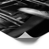 San Giorgio Maggiore kerk, gondels in Venetië Poster (Hoek)