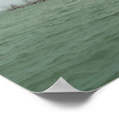 San Giorgio Maggiore kerk & Venetiaanse lagune Poster (Hoek)