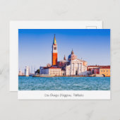 San Giorgio Maggiore, Palladio Briefkaart (Voorkant / Achterkant)