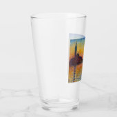 San Giorgio Maggiore te Dusk (door Claude Monet) Glas (Rechts)