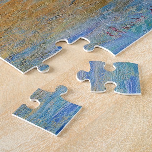 San Giorgio Maggiore te Dusk (door Claude Monet) Legpuzzel (Zijkant)