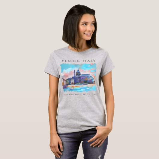 San Giorgio Maggiore | Venetië, Italië T-Shirt (Voorkant volledig)