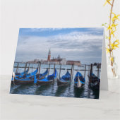 San Giorgio Maggiore Venice Italië Kaart (Gele Bloem)