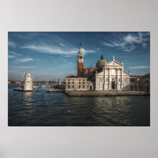 San Giorgio Maggiore Venice Italië Poster (Voorkant)