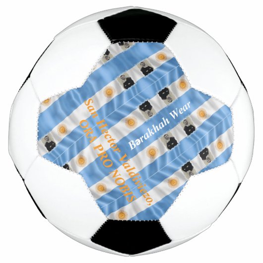 San Hector Valdiviezo Voetbal (Voorkant)