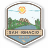 San Ignacio Baja California Sur Mexico Sticker (Voorkant)