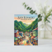 San Ignacio Town Belize Briefkaart (Staand voorkant)