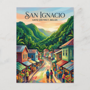 San Ignacio Town Belize Briefkaart
