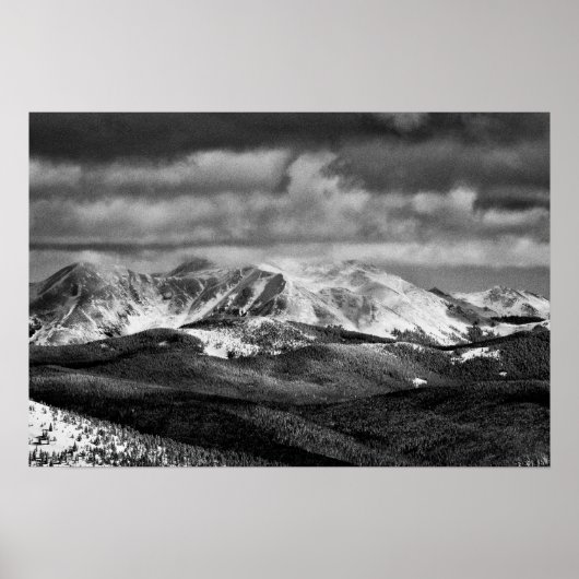 San Isabel Peaks Poster (Voorkant)