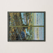 San Joaquin County Oude Poster Puzzel (Horizontaal)