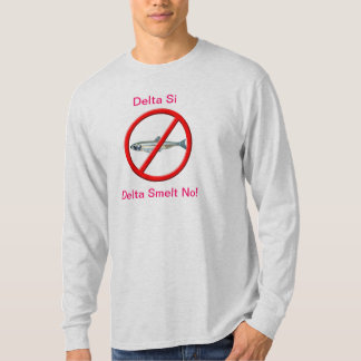 San Joaquin Delta - Delta Smelt - Nr. T-shirt