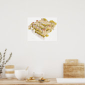 San Jorge kasteel. Lissabon Portugal Poster (Keuken)