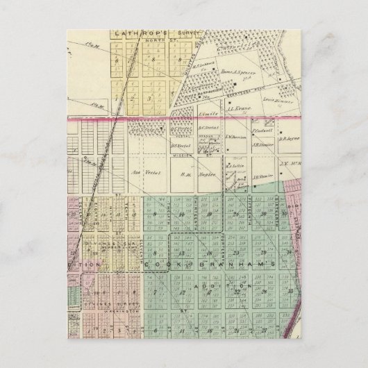 San Jose 2e rij Briefkaart (Voorkant)