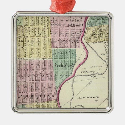 San Jose 3de ward Metalen Ornament (Voorkant)