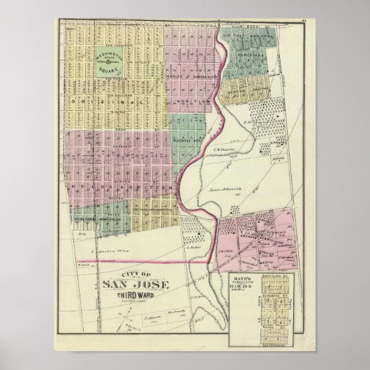 San Jose 3de ward Poster (Voorkant)