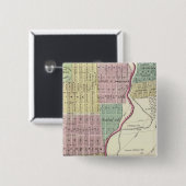 San Jose 3de ward Vierkante Button 5,1 Cm (Voorkant /achterkant)