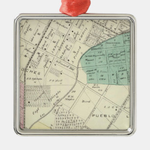 San Jose 4e naar voren Metalen Ornament