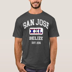 San Jose Belize XXL Atletisch ontwerp 1 T-shirt