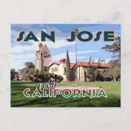 San Jose, bezoek Californië... Briefkaart