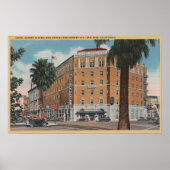 San Jose, CA - Hotel Sainte Claire Poster (Voorkant)