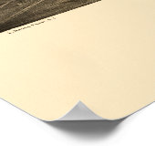 San Jose, CA Panorama Map - 1869 Poster (Hoek)