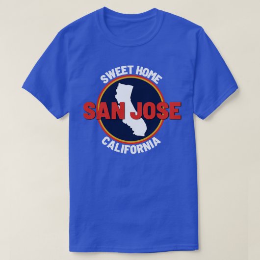 San Jose California 1 T-shirt (Design voorkant)