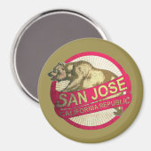 San Jose California  beer magneet (Voorkant / Achterkant)
