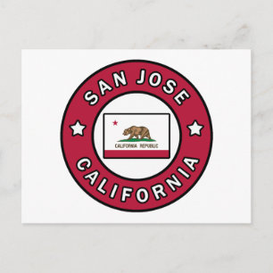 San Jose California Briefkaart
