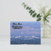 San Jose California Briefkaart (Staand voorkant)