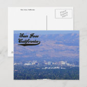 San Jose California Briefkaart (Voorkant / Achterkant)