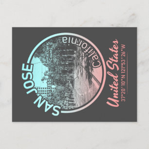 SAN JOSE - CALIFORNIA BRIEFKAART