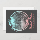 SAN JOSE - CALIFORNIA  BRIEFKAART (Voorkant / Achterkant)