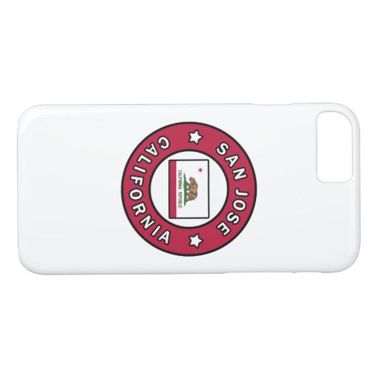 San Jose California Case-Mate iPhone Case (Achterkant (Horizontaal))
