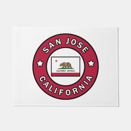 San Jose California Deurmat (Voorkant)