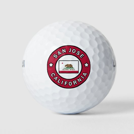 San Jose California Golfballen (Voorkant)