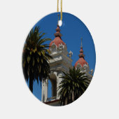 San Jose California kerstversiering Keramisch Ornament (Rechts)
